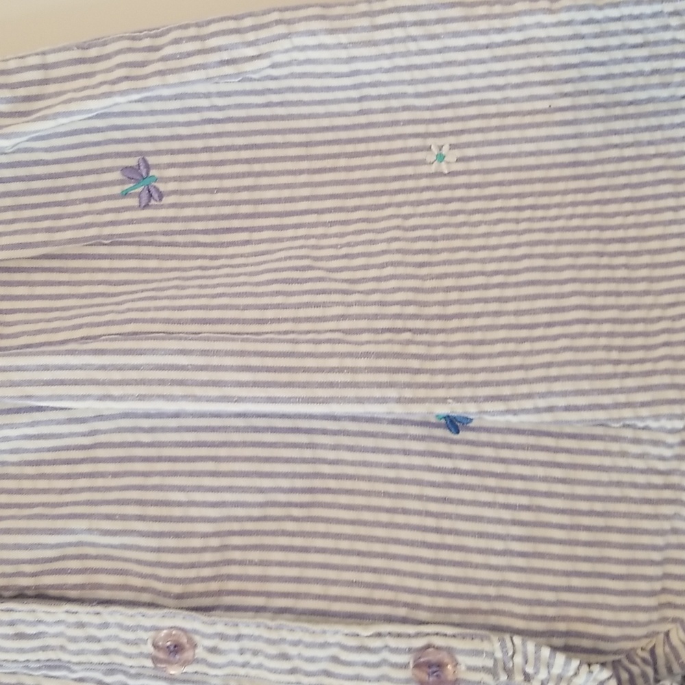 Purple plaid baby dress - Picture 4 of 10